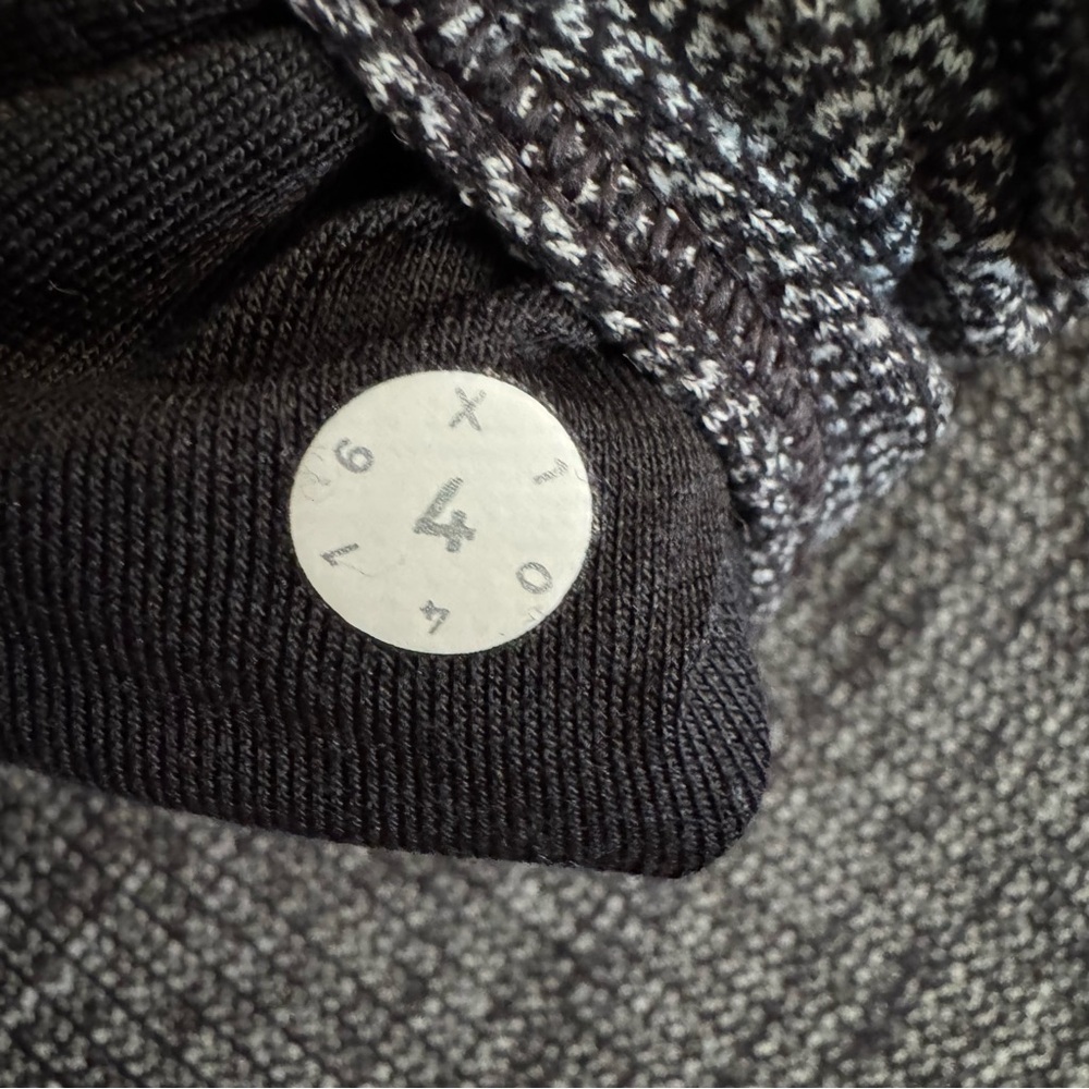 Lululemon Wunder Under Hi-Rise Tight 28” Luon Variegated Knit Heathered Black 4 - Picture 12 of 12